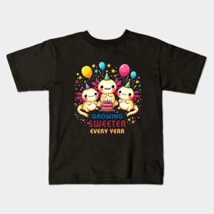 Growing Sweeter with Every Year: Cheers to Another Birthday Kids T-Shirt